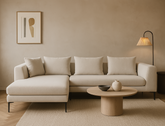 Natalia Left Facing L-Shape Sofa